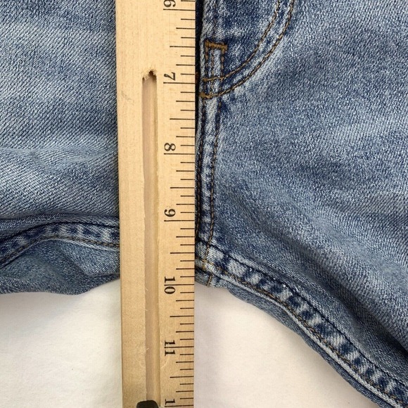 Reformation High Waisted Skinny Denim Jeans Size 23 Blue Maui Distressed NWT - Picture 13 of 15